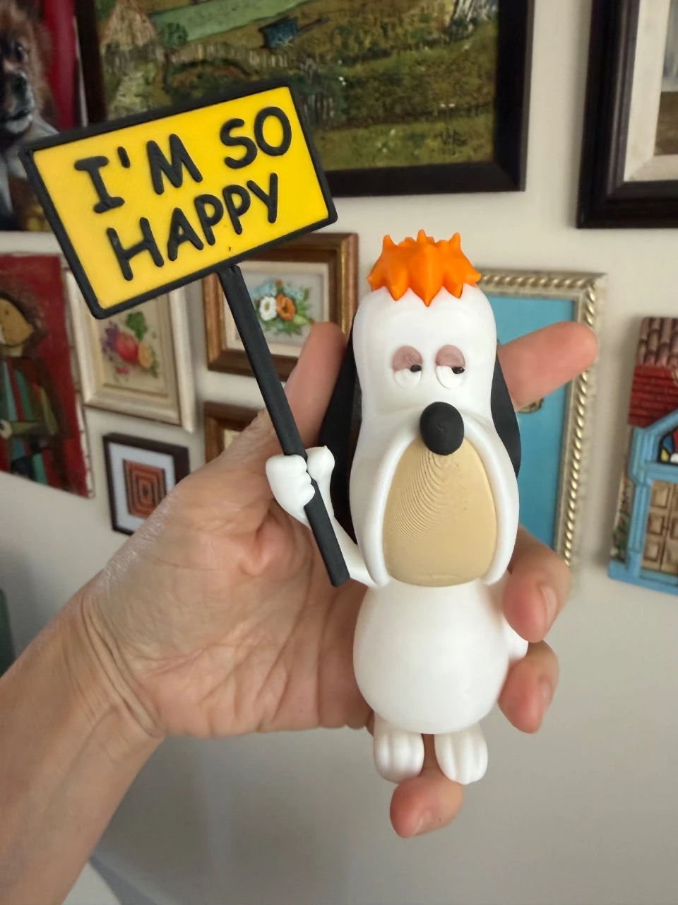 Droopy de hond figuur 3d-print – photo 7